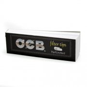 Бумажные фильтры для самокруток OCB Filter Tips Perforated - 50 шт